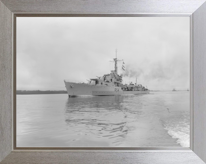 HMS Zodiac R54 Z Class Destroyer 1945 Photo Print - Posters, Prints, & Visual Artwork - by Hampshire Prints (image 7 of 9)