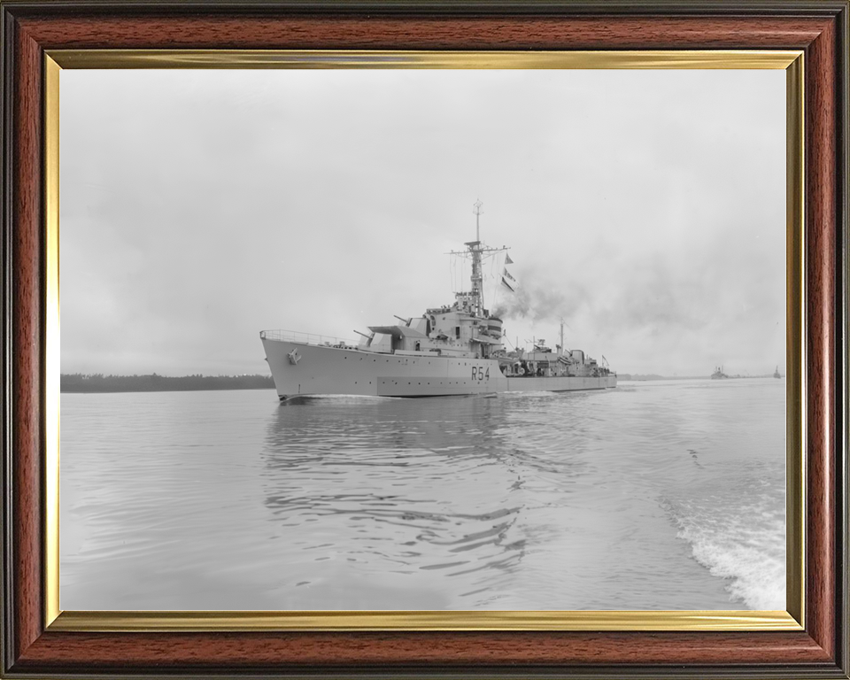 HMS Zodiac R54 Z Class Destroyer 1945 Photo Print - Posters, Prints, & Visual Artwork - by Hampshire Prints (image 9 of 9)