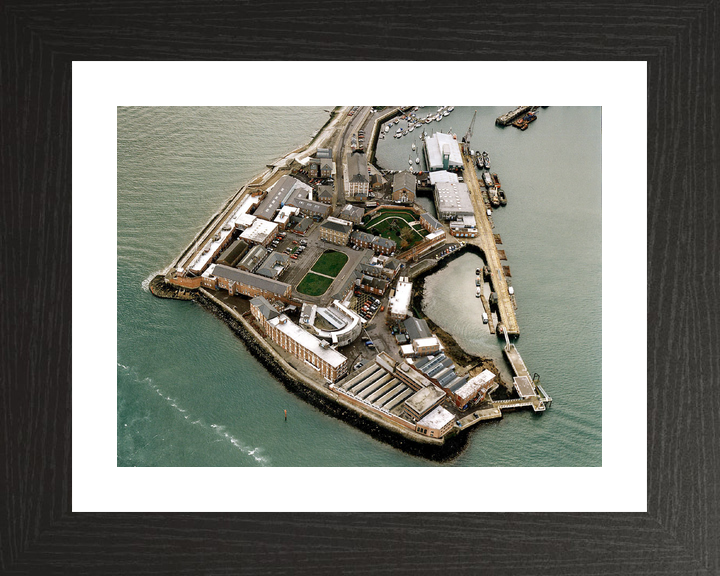 HMS Dolphin Gosport Fort Blockhouse 2002 Aerial Photo Print - Posters, Prints, & Visual Artwork - by Hampshire Prints (image 2 of 9)
