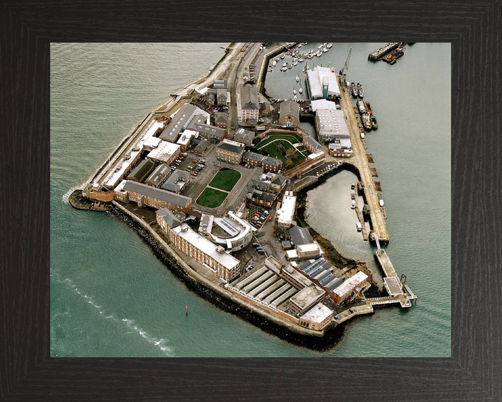 HMS Dolphin Gosport Fort Blockhouse 2002 Aerial Photo Print - Posters, Prints, & Visual Artwork - by Hampshire Prints (image 3 of 9)