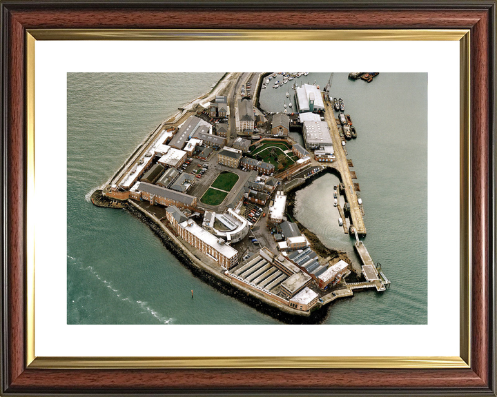 HMS Dolphin Gosport Fort Blockhouse 2002 Aerial Photo Print - Posters, Prints, & Visual Artwork - by Hampshire Prints (image 8 of 9)