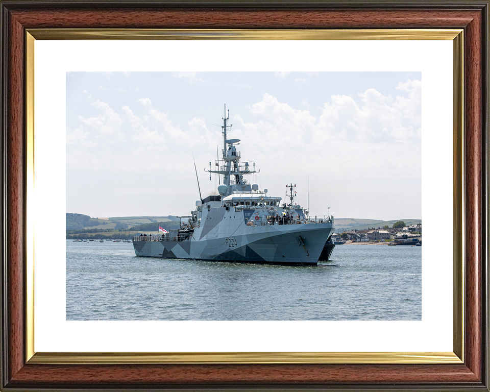 HMS Trent P224 River Class Patrol Vessel June 2025 Photo Print - Posters, Prints, & Visual Artwork - by Hampshire Prints (image 8 of 9)