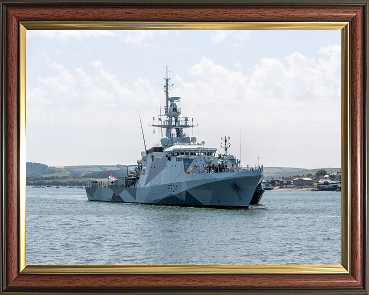 HMS Trent P224 River Class Patrol Vessel June 2025 Photo Print - Posters, Prints, & Visual Artwork - by Hampshire Prints (image 9 of 9)