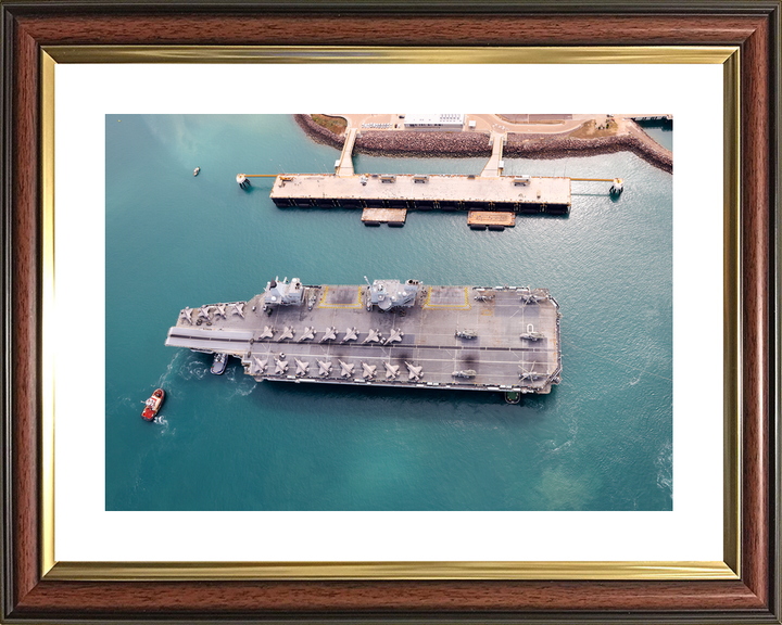 HMS Prince of Wales R09 Queen Elizabeth Class Aircraft Carrier July 2025 Visits Darwin Photo Print - Posters, Prints, & Visual Artwork - by Hampshire Prints (image 8 of 9)