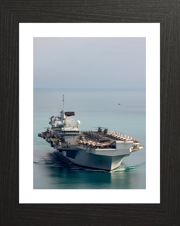 HMS Prince of Wales R09 Queen Elizabeth Class Aircraft Carrier July 2025 Arriving in Darwin Photo Print - Posters, Prints, & Visual Artwork - by Hampshire Prints (image 2 of 9)