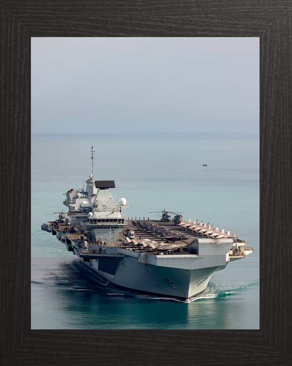 HMS Prince of Wales R09 Queen Elizabeth Class Aircraft Carrier July 2025 Arriving in Darwin Photo Print - Posters, Prints, & Visual Artwork - by Hampshire Prints (image 3 of 9)