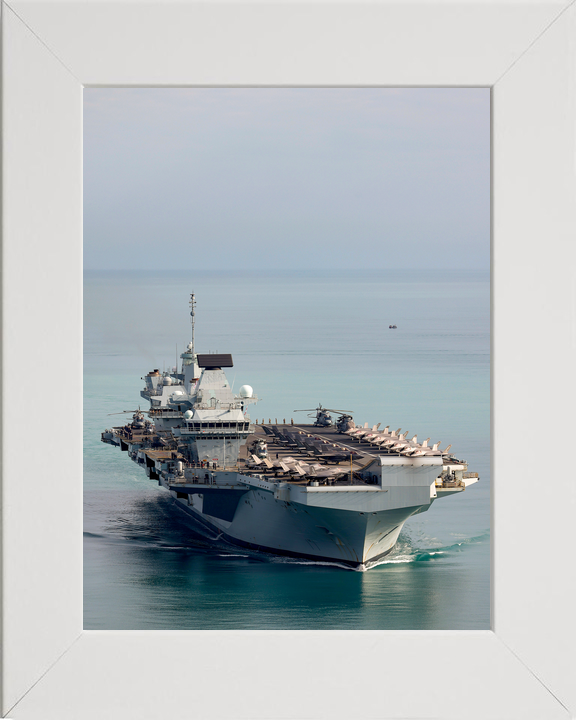 HMS Prince of Wales R09 Queen Elizabeth Class Aircraft Carrier July 2025 Arriving in Darwin Photo Print - Posters, Prints, & Visual Artwork - by Hampshire Prints (image 5 of 9)