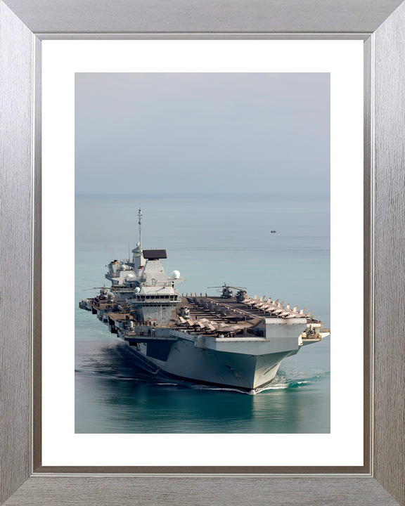 HMS Prince of Wales R09 Queen Elizabeth Class Aircraft Carrier July 2025 Arriving in Darwin Photo Print - Posters, Prints, & Visual Artwork - by Hampshire Prints (image 6 of 9)