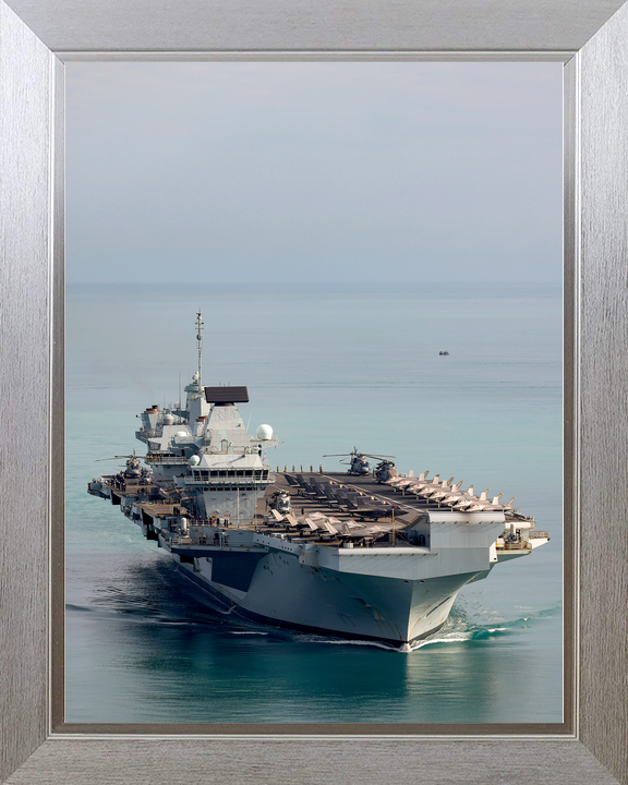 HMS Prince of Wales R09 Queen Elizabeth Class Aircraft Carrier July 2025 Arriving in Darwin Photo Print - Posters, Prints, & Visual Artwork - by Hampshire Prints (image 7 of 9)