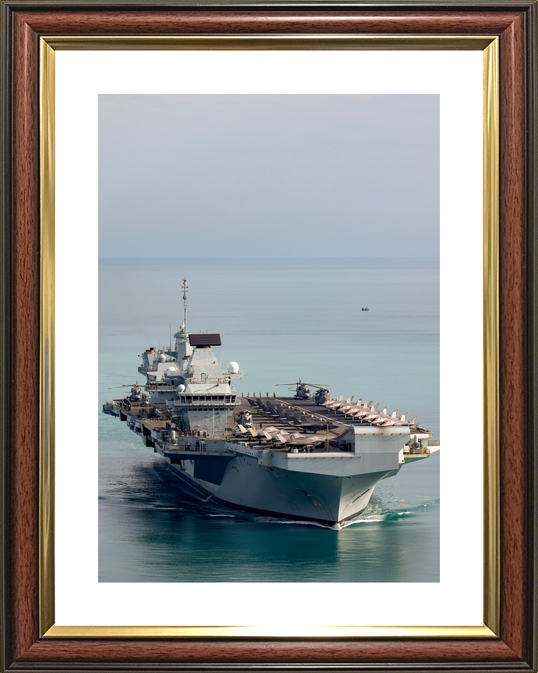 HMS Prince of Wales R09 Queen Elizabeth Class Aircraft Carrier July 2025 Arriving in Darwin Photo Print - Posters, Prints, & Visual Artwork - by Hampshire Prints (image 8 of 9)