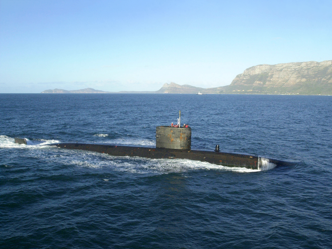 HMS Splendid S106 Swiftsure Class Submarine 2002 South Africa