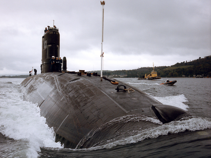 HMS Talent (S92) Photo Print - Clyde 1994 - Royal Navy Trafalgar Class Submarine Hampshire Prints 6 x 4 No Frame No