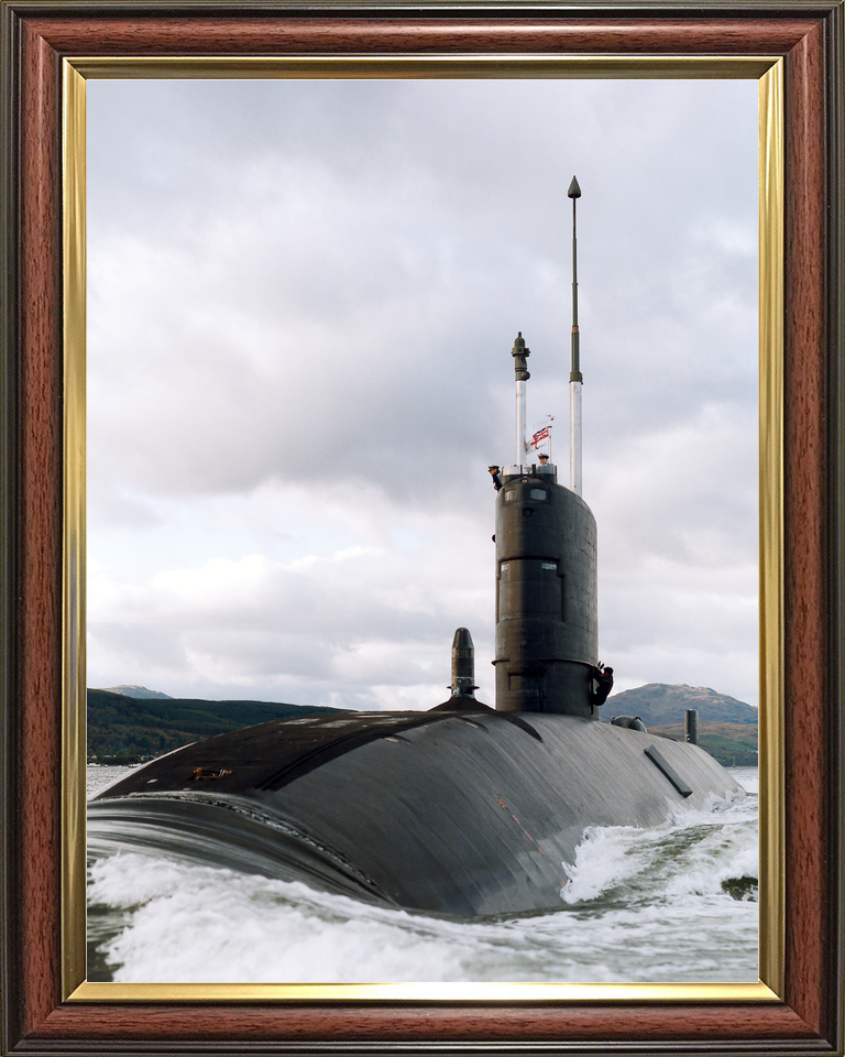 HMS Turbulent S87 Trafalgar Class Submarine Clyde Photo Print - Posters, Prints, & Visual Artwork - by Hampshire Prints (image 9 of 9)