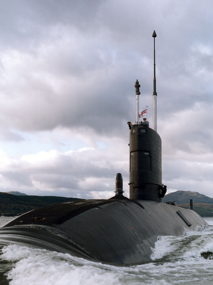 HMS Turbulent (S87) Photo Print - Clyde 1992 - Royal Navy Trafalgar Class Submarine Hampshire Prints 6 x 4 No Frame No