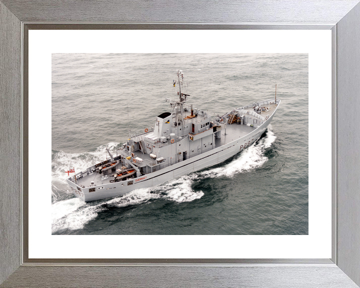 HMS Guernsey (P297) Royal Navy Island Class Patrol Vessel At Sea 1997 Photo Print Wall Art Decor - Posters, Prints, & Visual Artwork - by Hampshire Prints (image 6 of 9)