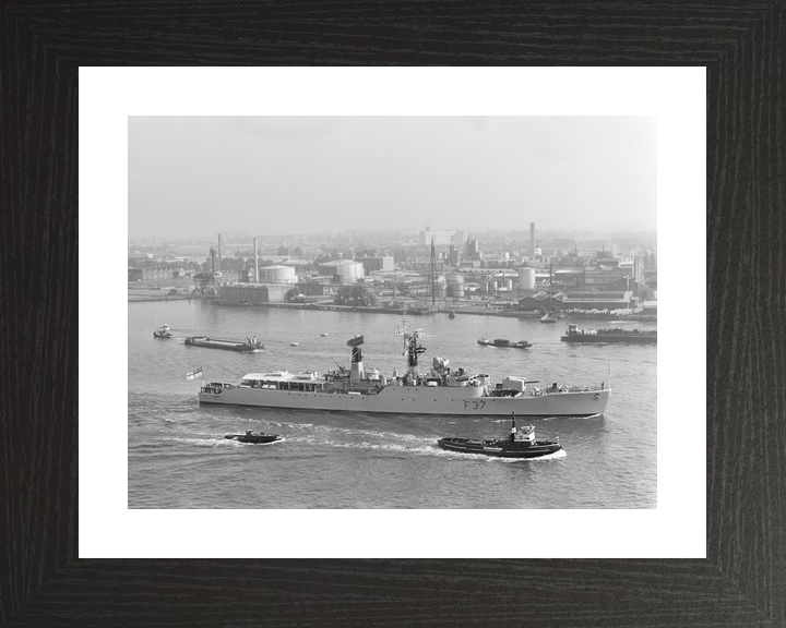 HMS Jaguar F37 Leopard Class Frigate 11 September 1968 Photo Print - Posters, Prints, & Visual Artwork - by Hampshire Prints (image 2 of 9)