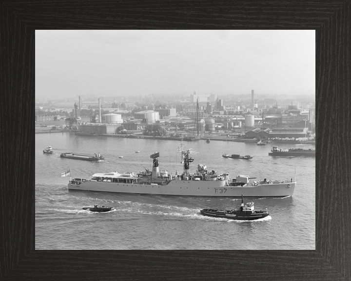HMS Jaguar F37 Leopard Class Frigate 11 September 1968 Photo Print - Posters, Prints, & Visual Artwork - by Hampshire Prints (image 3 of 9)