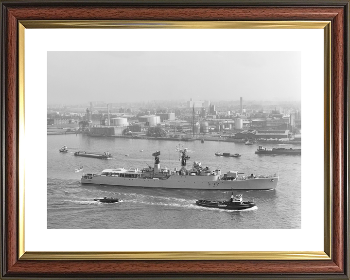 HMS Jaguar F37 Leopard Class Frigate 11 September 1968 Photo Print - Posters, Prints, & Visual Artwork - by Hampshire Prints (image 8 of 9)