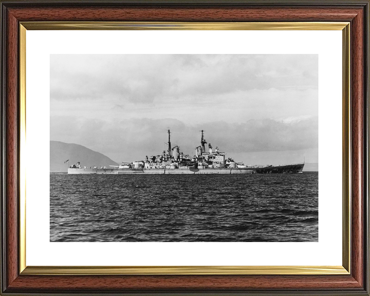 HMS Vanguard 23 Fast Battleship 1947 Photo Print - Posters, Prints, & Visual Artwork - by Hampshire Prints (image 8 of 9)