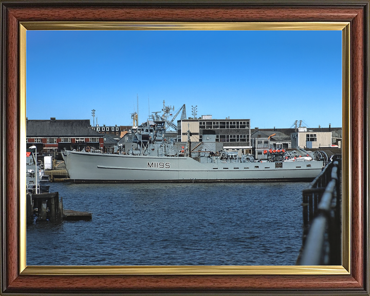 HMS Wotton M1195 Ton Class Minesweeper June 1984 Photo Print - Posters, Prints, & Visual Artwork - by Hampshire Prints (image 9 of 9)