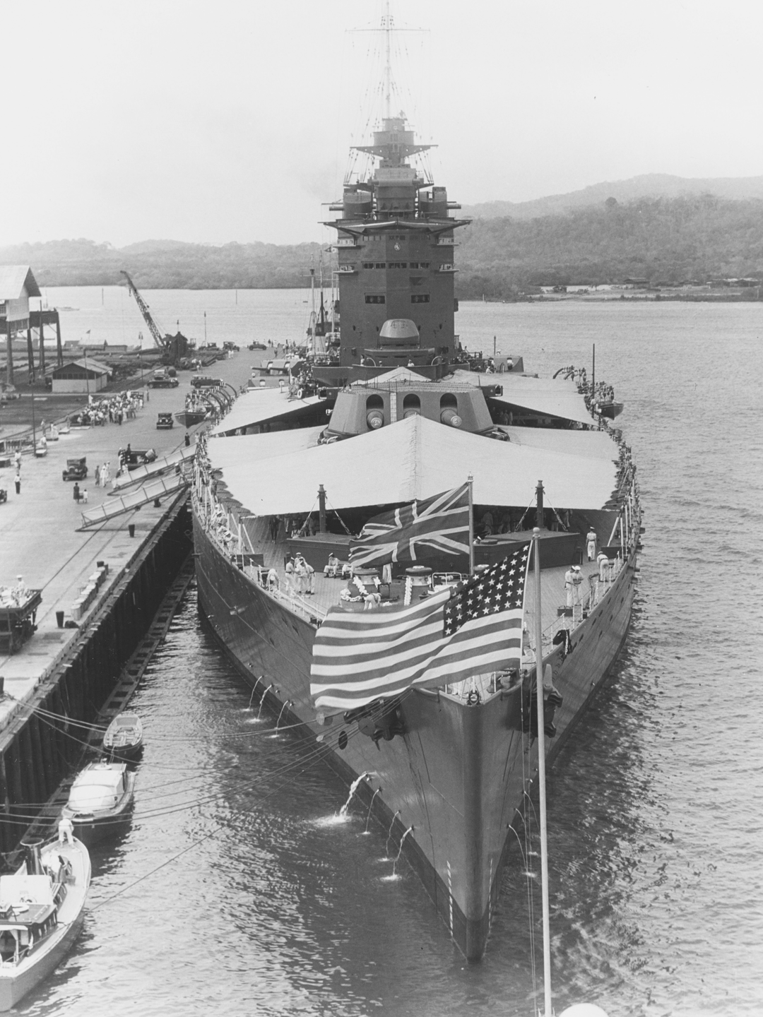 HMS Nelson (28) Photo Print - Balboa 1930 - Royal Navy Nelson Class Battleship Hampshire Prints 6 x 4 No Frame No