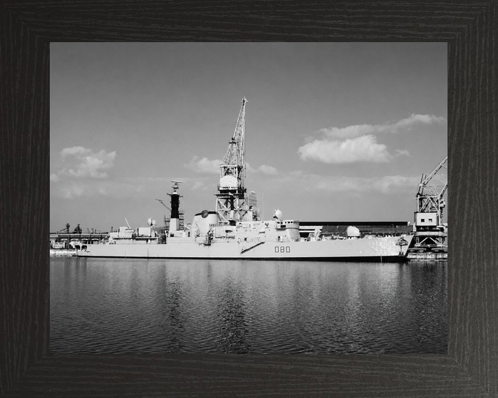 HMS Sheffield D80 Type 42 Destroyer August 1980
