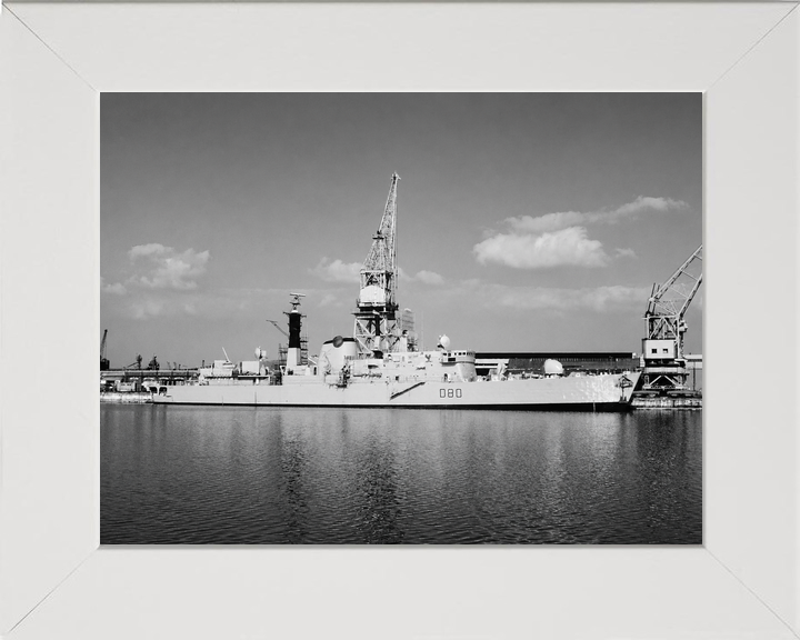 HMS Sheffield D80 Type 42 Destroyer August 1980