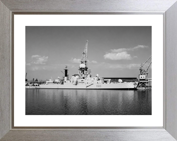 HMS Sheffield D80 Type 42 Destroyer August 1980