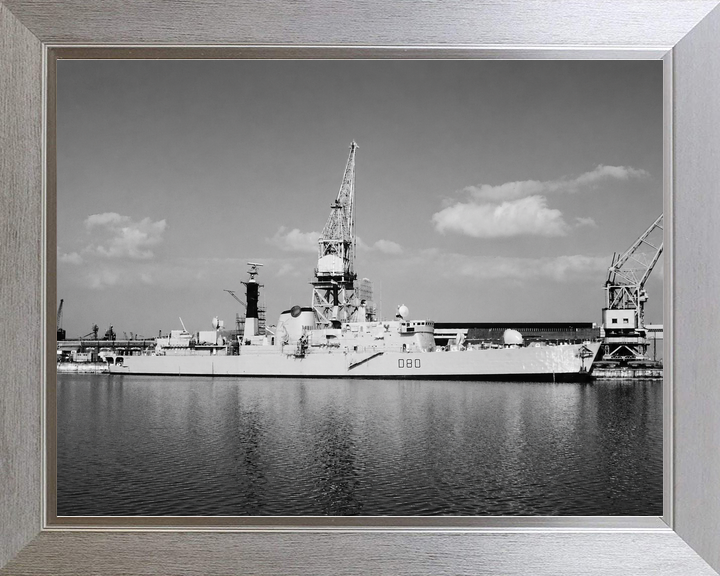HMS Sheffield D80 Type 42 Destroyer August 1980