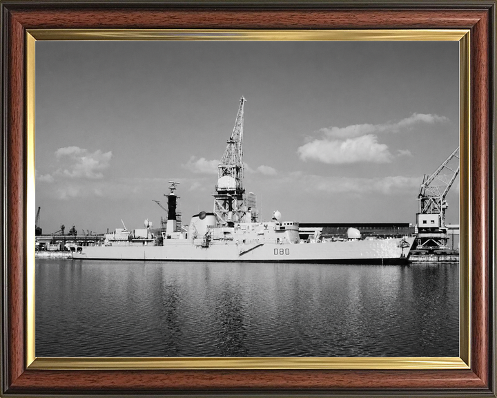 HMS Sheffield D80 Type 42 Destroyer August 1980