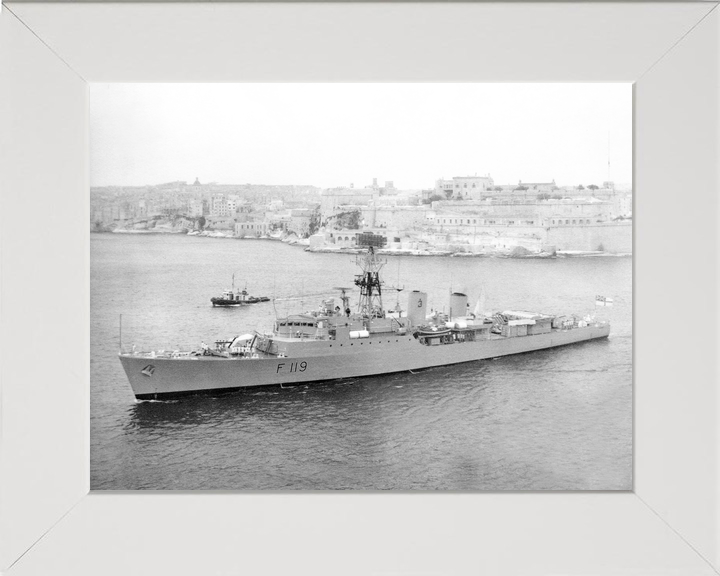 HMS Eskimo (F119) Royal Navy Tribal Class Frigate Valletta 1967 Photo Print Wall Art Decor - Posters, Prints, & Visual Artwork - by Hampshire Prints (image 5 of 9)