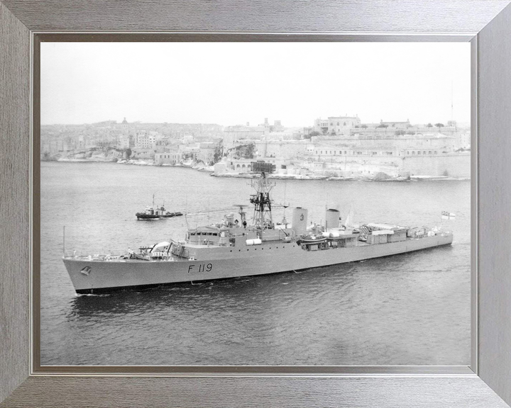 HMS Eskimo (F119) Royal Navy Tribal Class Frigate Valletta 1967 Photo Print Wall Art Decor - Posters, Prints, & Visual Artwork - by Hampshire Prints (image 7 of 9)