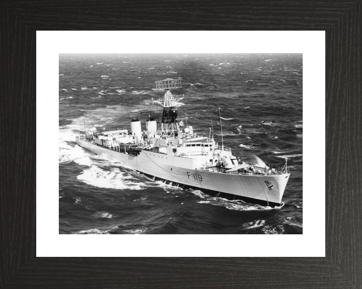 HMS Eskimo (F119) Royal Navy Tribal Class Frigate At sea 1967 Photo Print Wall Art Decor - Posters, Prints, & Visual Artwork - by Hampshire Prints (image 2 of 9)