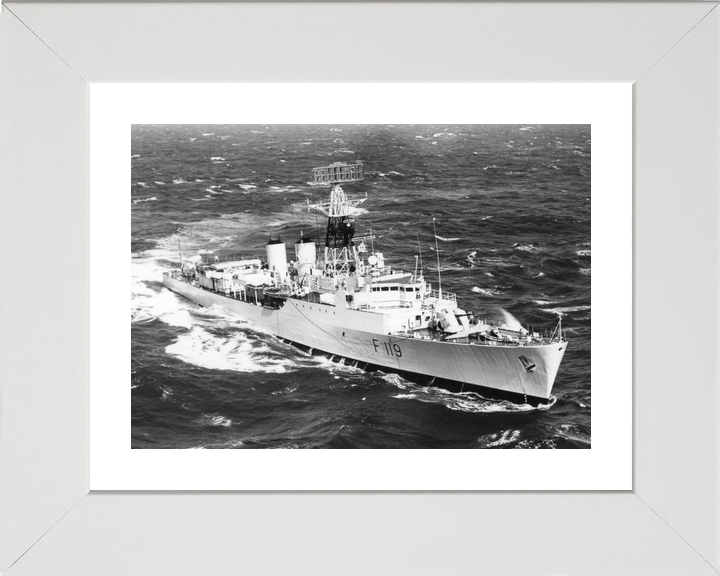 HMS Eskimo (F119) Royal Navy Tribal Class Frigate At sea 1967 Photo Print Wall Art Decor - Posters, Prints, & Visual Artwork - by Hampshire Prints (image 4 of 9)