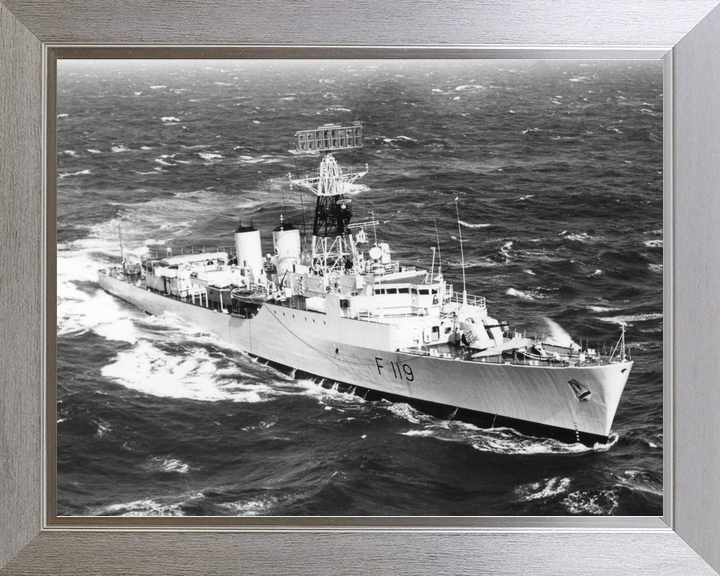HMS Eskimo (F119) Royal Navy Tribal Class Frigate At sea 1967 Photo Print Wall Art Decor - Posters, Prints, & Visual Artwork - by Hampshire Prints (image 7 of 9)