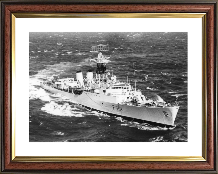 HMS Eskimo (F119) Royal Navy Tribal Class Frigate At sea 1967 Photo Print Wall Art Decor - Posters, Prints, & Visual Artwork - by Hampshire Prints (image 8 of 9)