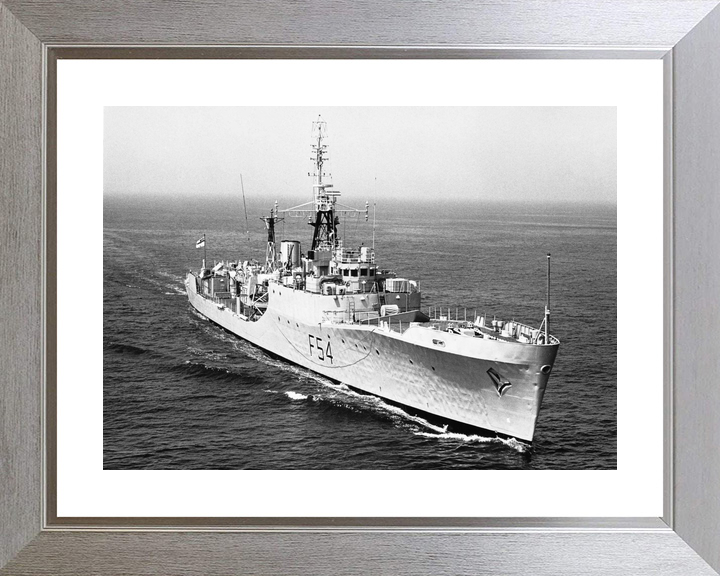 HMS Hardy (F54) Royal Navy Blackwood Class Frigate At Sea 1967 Photo Print Wall Art Decor - Posters, Prints, & Visual Artwork - by Hampshire Prints (image 6 of 9)