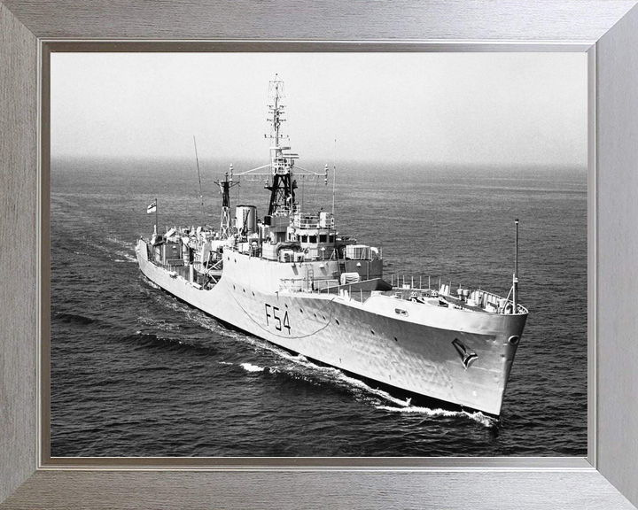 HMS Hardy (F54) Royal Navy Blackwood Class Frigate At Sea 1967 Photo Print Wall Art Decor - Posters, Prints, & Visual Artwork - by Hampshire Prints (image 7 of 9)