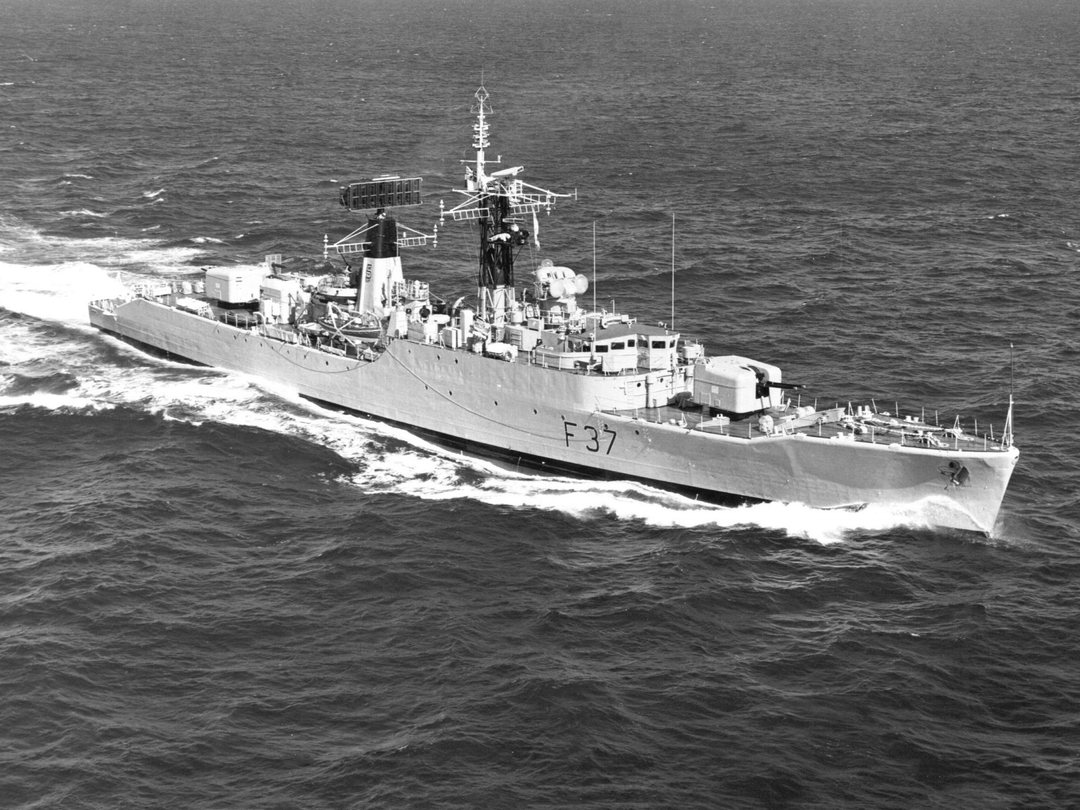 HMS Jaguar F37 Leopard Class Frigate 1972 Photo Print - Posters, Prints, & Visual Artwork - by Hampshire Prints (image 1 of 9)