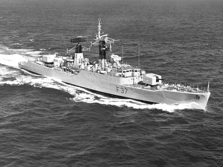 HMS Jaguar F37 Leopard Class Frigate 1972 Photo Print - Posters, Prints, & Visual Artwork - by Hampshire Prints (image 1 of 9)