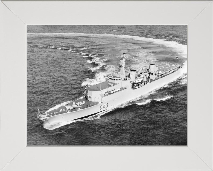 HMS Matapan D43 Battle Class Destroyer 1975 At Sea Photo Print - Posters, Prints, & Visual Artwork - by Hampshire Prints (image 5 of 9)