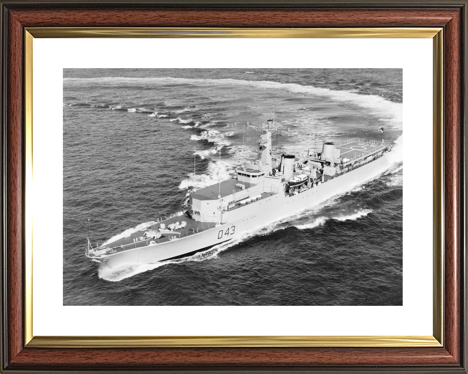 HMS Matapan D43 Battle Class Destroyer 1975 At Sea Photo Print - Posters, Prints, & Visual Artwork - by Hampshire Prints (image 8 of 9)