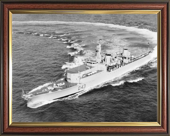 HMS Matapan D43 Battle Class Destroyer 1975 At Sea Photo Print - Posters, Prints, & Visual Artwork - by Hampshire Prints (image 9 of 9)