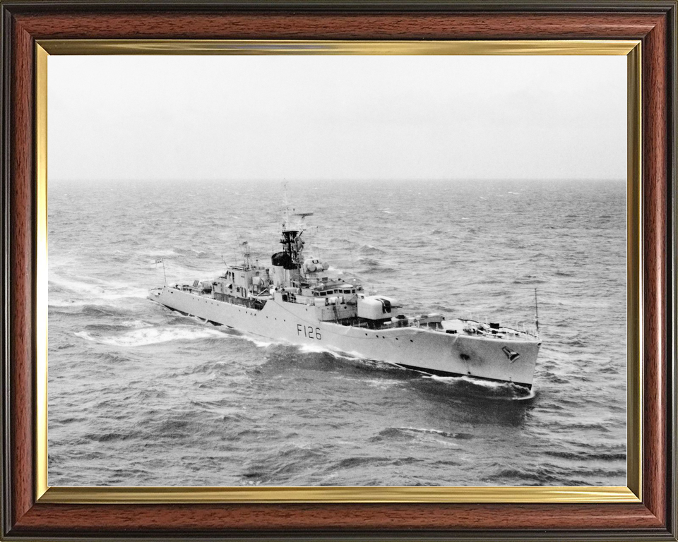 HMS Plymouth F126 Rothesay Class Frigate February 1962 Photo Print - Posters, Prints, & Visual Artwork - by Hampshire Prints (image 9 of 9)