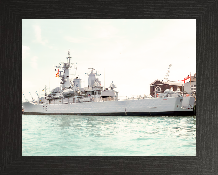 HMS Naiad F39 Leander Class Frigate June 1984 Photo Print - Posters, Prints, & Visual Artwork - by Hampshire Prints (image 3 of 9)