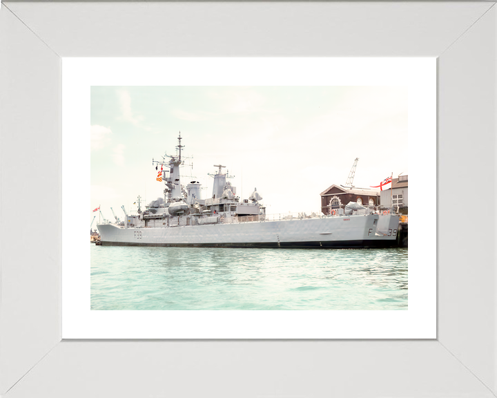 HMS Naiad F39 Leander Class Frigate June 1984 Photo Print - Posters, Prints, & Visual Artwork - by Hampshire Prints (image 4 of 9)