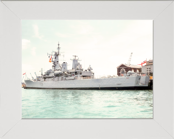 HMS Naiad F39 Leander Class Frigate June 1984 Photo Print - Posters, Prints, & Visual Artwork - by Hampshire Prints (image 5 of 9)