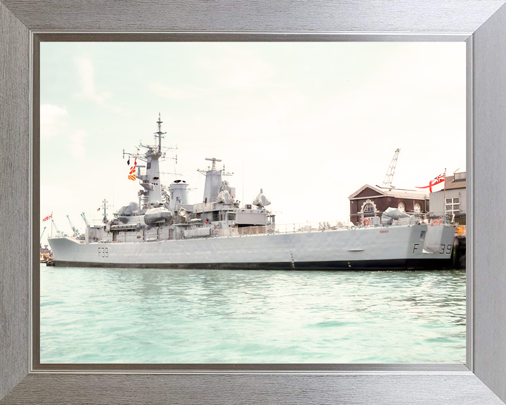 HMS Naiad F39 Leander Class Frigate June 1984 Photo Print - Posters, Prints, & Visual Artwork - by Hampshire Prints (image 7 of 9)