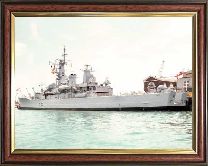 HMS Naiad F39 Leander Class Frigate June 1984 Photo Print - Posters, Prints, & Visual Artwork - by Hampshire Prints (image 9 of 9)