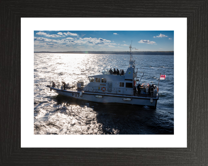 HMS Pursuer P273 Archer Class P2000 Patrol Vessel October 2025 At Sea Photo Print - Posters, Prints, & Visual Artwork - by Hampshire Prints (image 2 of 9)